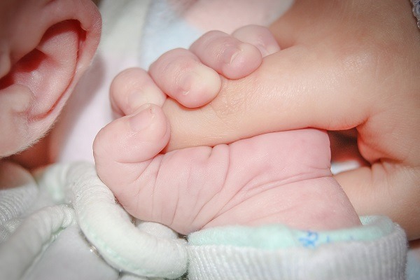 From the moment we're born, touch is one of our most important senses. Image via Pixabay