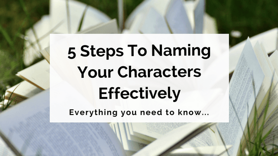 Naming your characters effectively